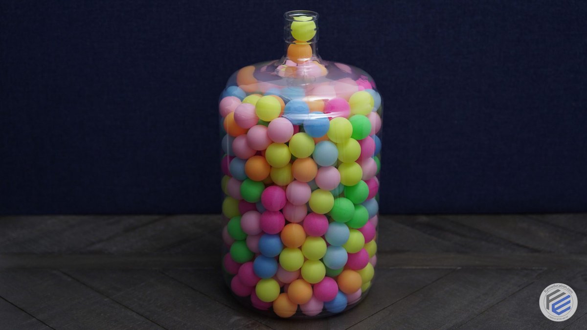 🔢 Estimation Challenge! 🎉

How many ping pong balls are in the container?
What’s an estimate that’s definitely too high?
What’s an estimate that’s definitely too low?

👉 Let’s hear your best guesses in the comments! 

Full task available at flynneducation.com/estimation-cha…