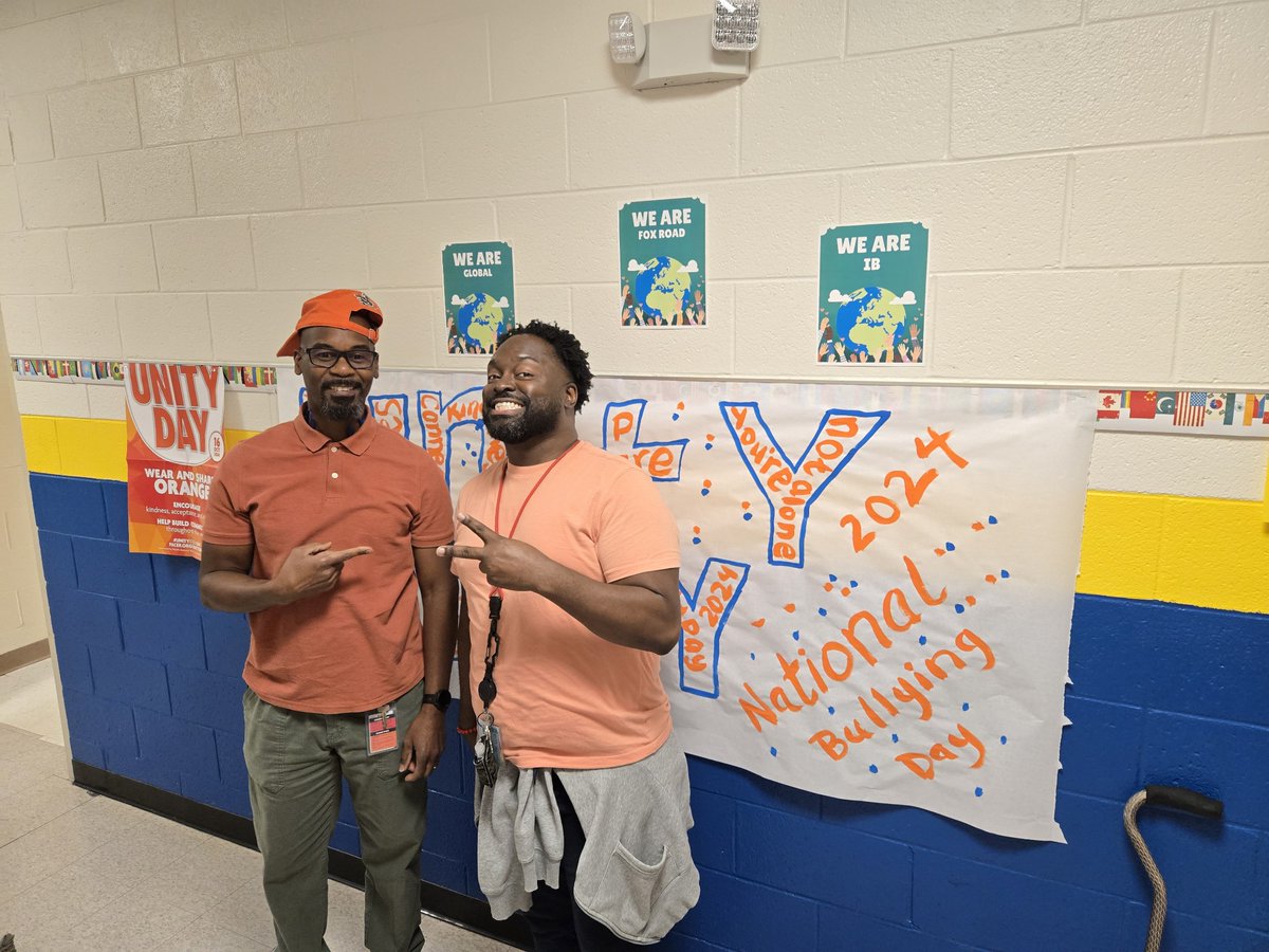 Unity Day at Fox Road!
#UnityDay #orange