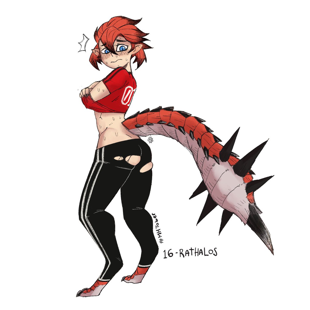 SEB_INKS's tweet photo. 16 - RATHALOS https://t.co/iWwRgV8krx