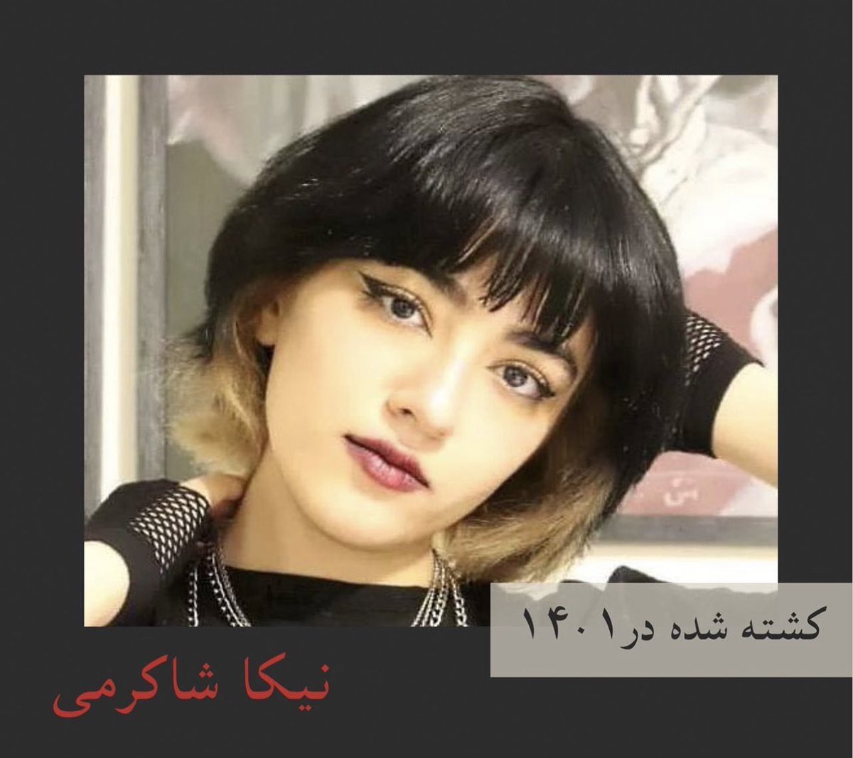 mahsa_piraei's tweet photo. اوباشِ جمهوری اسلامی مادرِ دختری را که کشته بودند، دستگیر کردند!

#نیکا_شاکرمی
#نسرین_شاکرمی https://t.co/IY32KrK37j