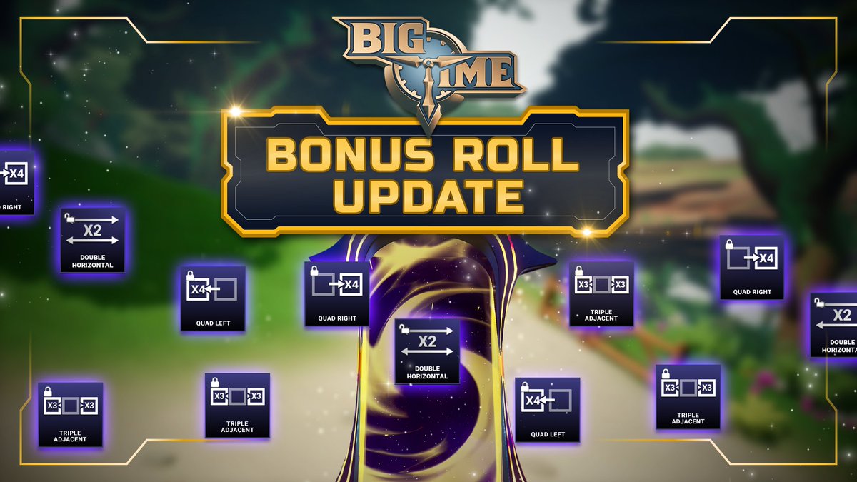✨We’re introducing an update to how Bonus Multipliers (aka Dark Purple Multipliers) work in both the crafting system and portal bonus rolls. 

medium.com/@playbigtime/u…