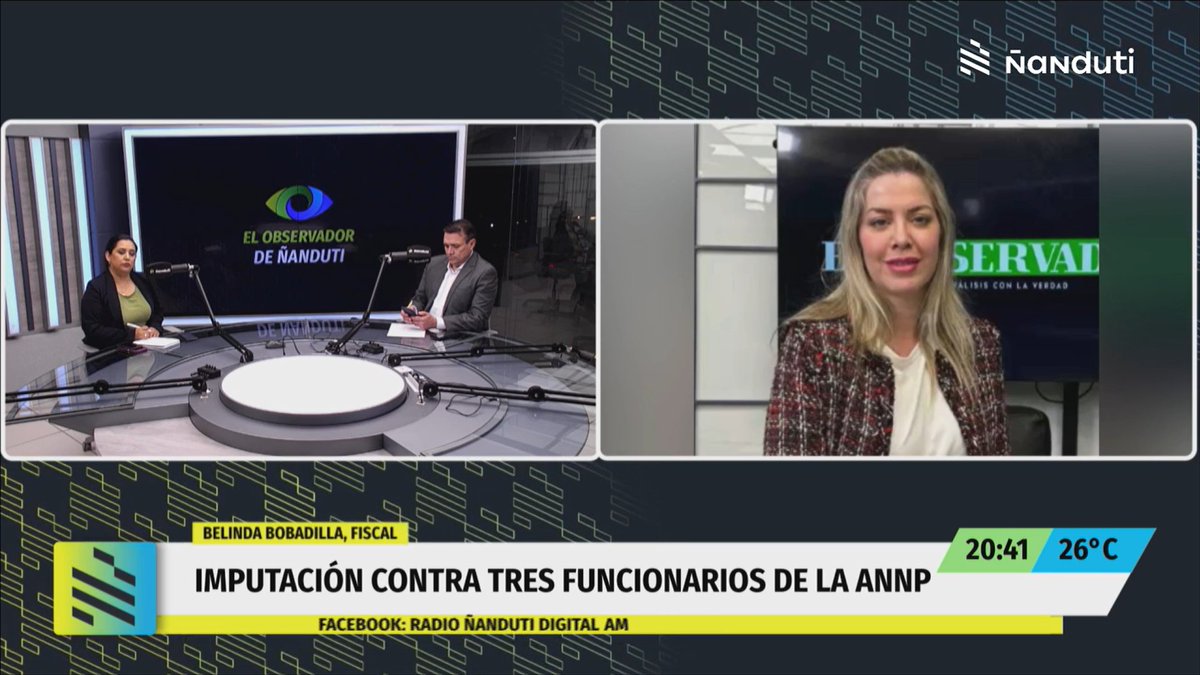 🟩Según la fiscal <a href="/BeliBobadilla/">Belinda Bobadilla</a>, el modus operandi consistía en que al momento en que un comerciante pagaba un tributo en concepto de tasas, los cajeros de la ANNP, sede PJC, emitían talonarios paralelos o clonados con montos montos menores a los originales y a partir de los