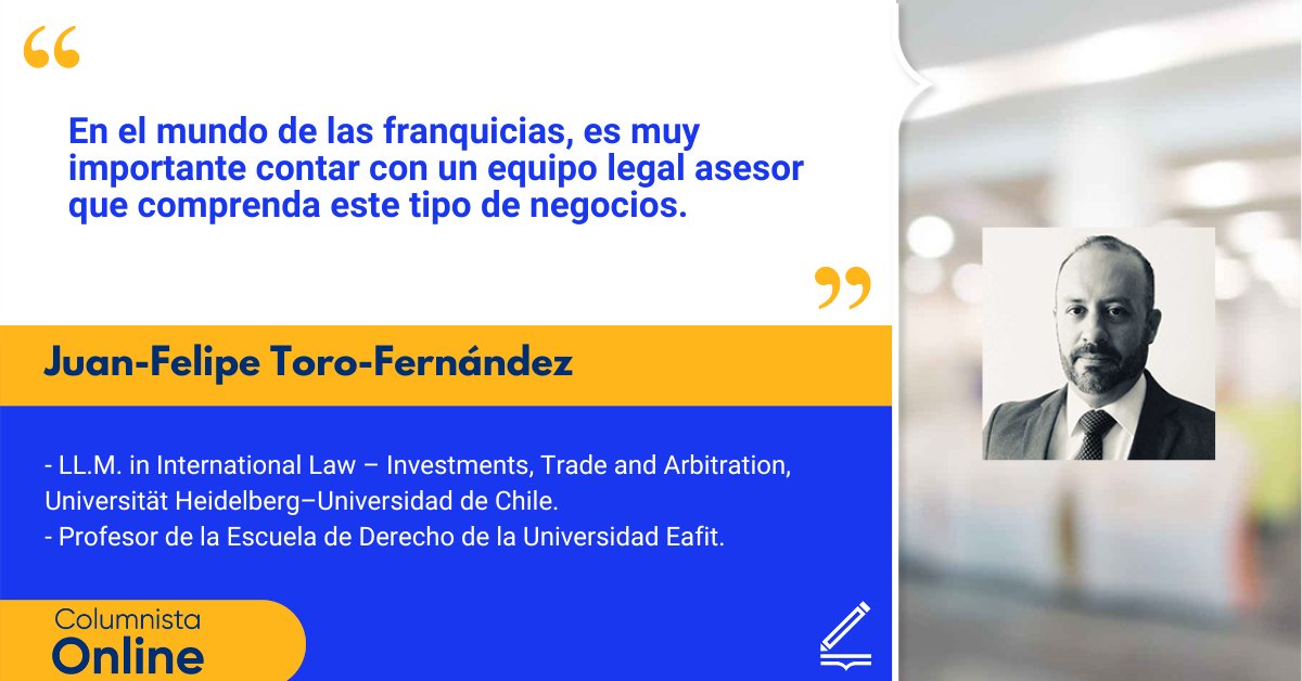 Ambitojuridico's tweet photo. La franquicia como forma de expandir negocios https://t.co/QhLlkrAQ7n https://t.co/uDY5ImNC3J