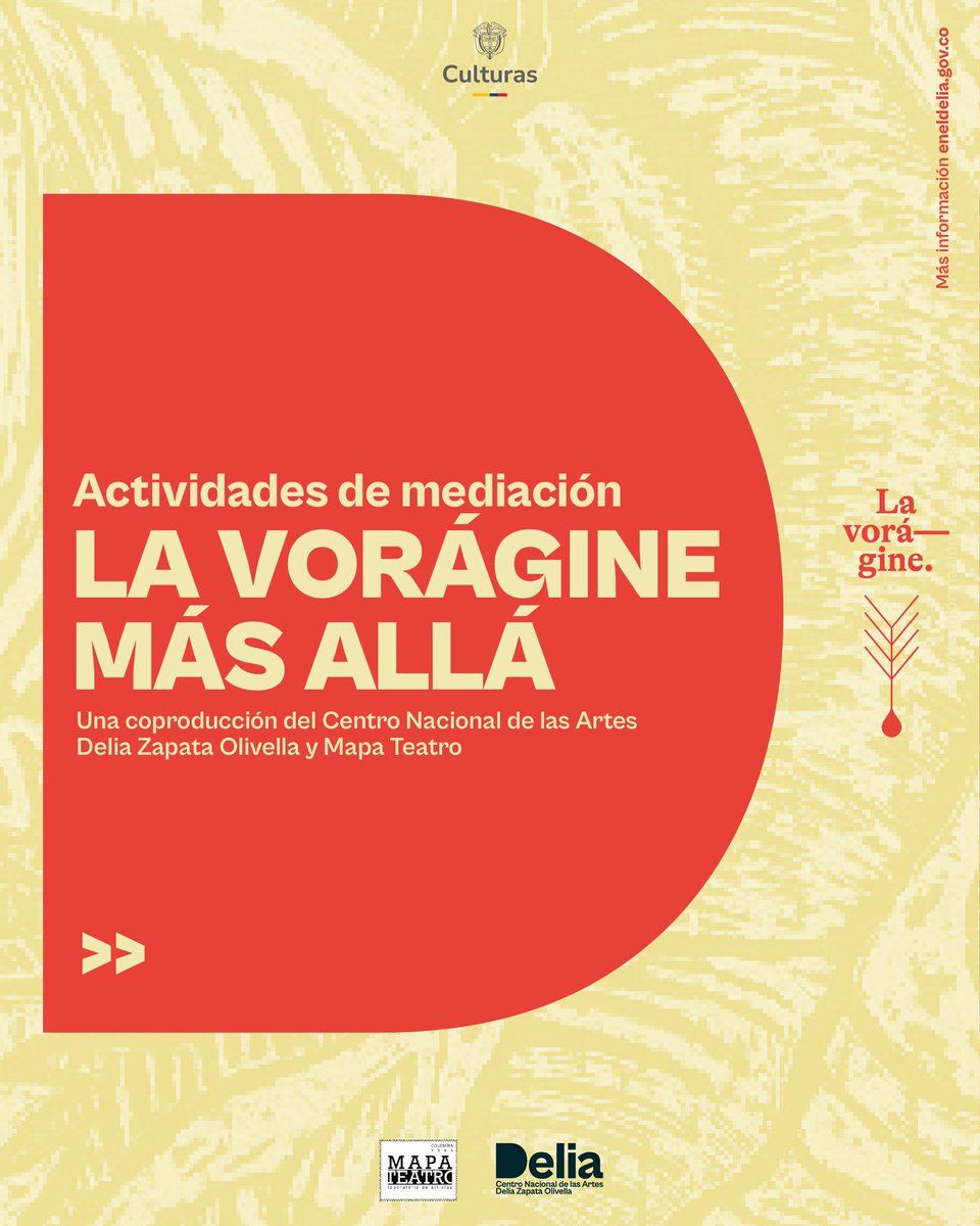 eneldelia's tweet photo. ¡Este fin de semana tenemos actividades de accesibilidad con ‘La Vorágine más allá’ 🍃🧏🏽‍♂️ 👩🏽‍🦯‍➡️.

1️⃣ Visita comentada con lengua de señas colombiana
2️⃣ Función accesible con lengua de señas colombiana
3️⃣ Visita comentada multisensorial 
4️⃣ Función con audio descripción https://t.co/qWBuHKfa6X
