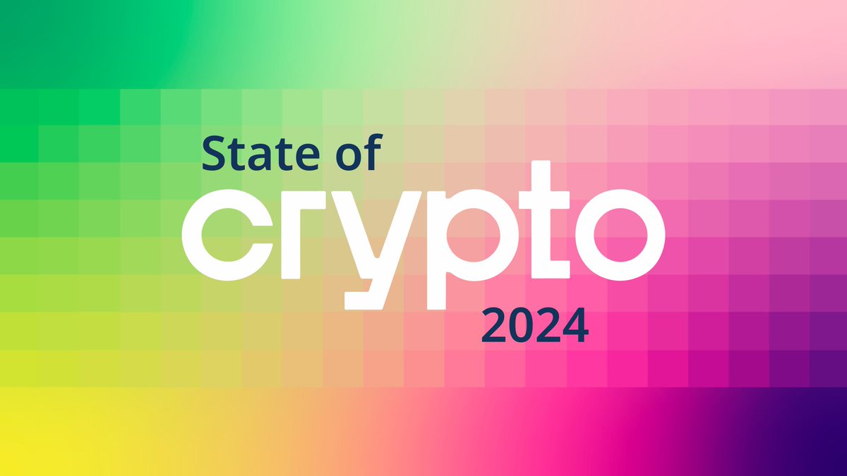 cdixon's tweet image. Today we released our latest State of Crypto report.

It shares insights on key trends — like stablecoins, L2s, and AI — plus, crypto’s rise as a policy issue, new data on builders and users, and more.

7 takeaways from the report:

1. Crypto activity and usage hit all-time highs…