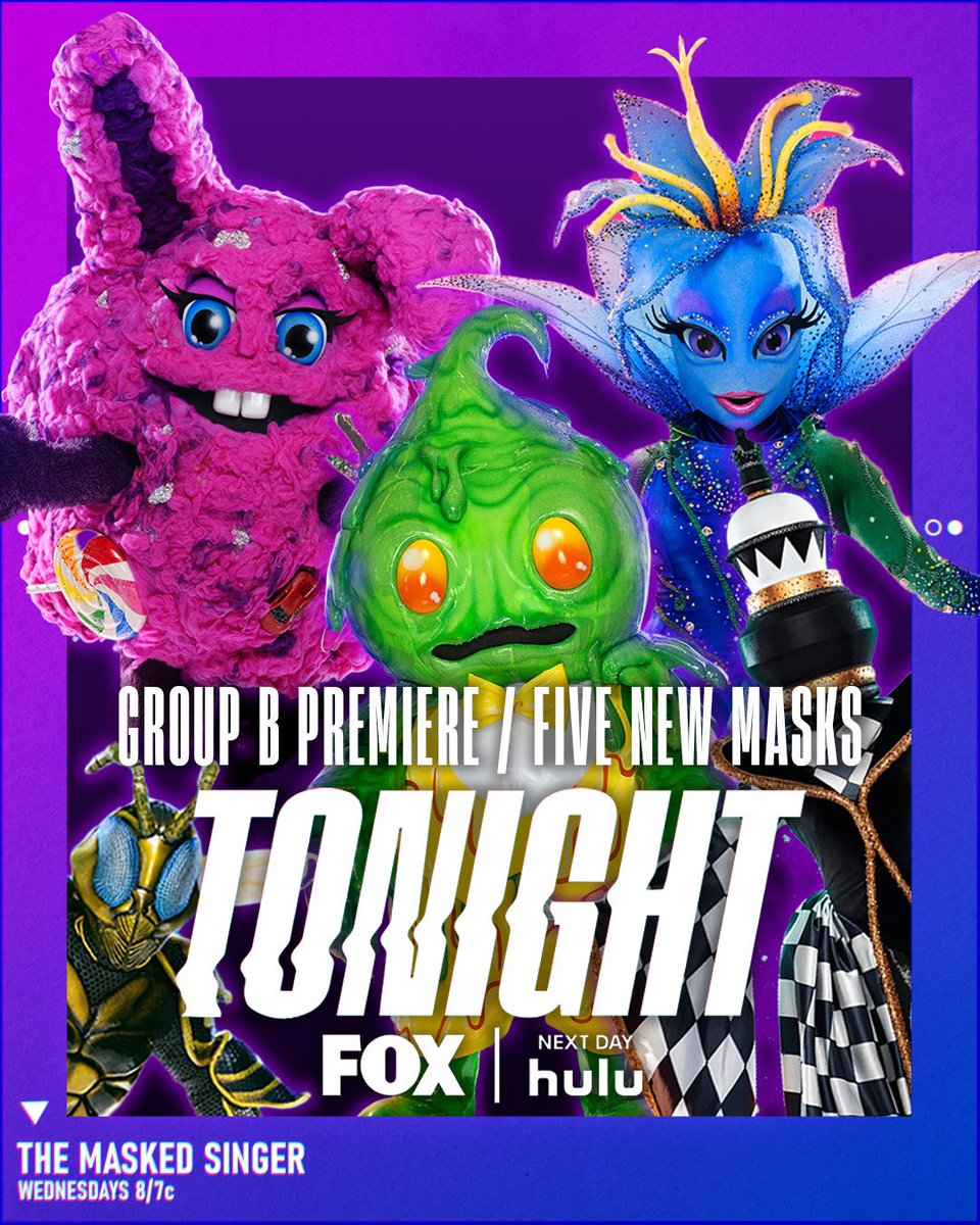 ParkerAngel's tweet photo. #TheMaskedSinger Group Premiere is TONIGHT at 8/7c on @FOXTV! #SmoreMask here wishing the best of luck to the five new masks! https://t.co/QaX4faph30