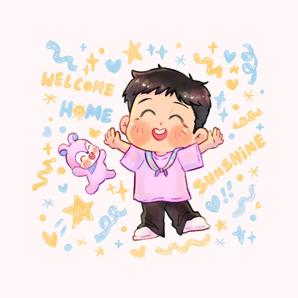 kaydlsun's tweet photo. hope is home 🫶🥹🫶
#btsfanart #jhope https://t.co/flYmC750yA