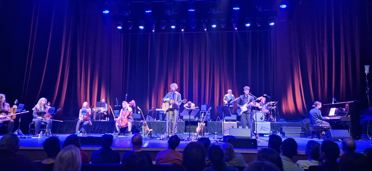 QuiGonTim67's tweet photo. Something quite incredible about seeing @BRyderJones in Mono at the start of the year- to experiencing Bill and a 15 piece band in Barbican. Utterly incredible night! 
*Mono was shit hot as well https://t.co/B8Wa9MIo7a