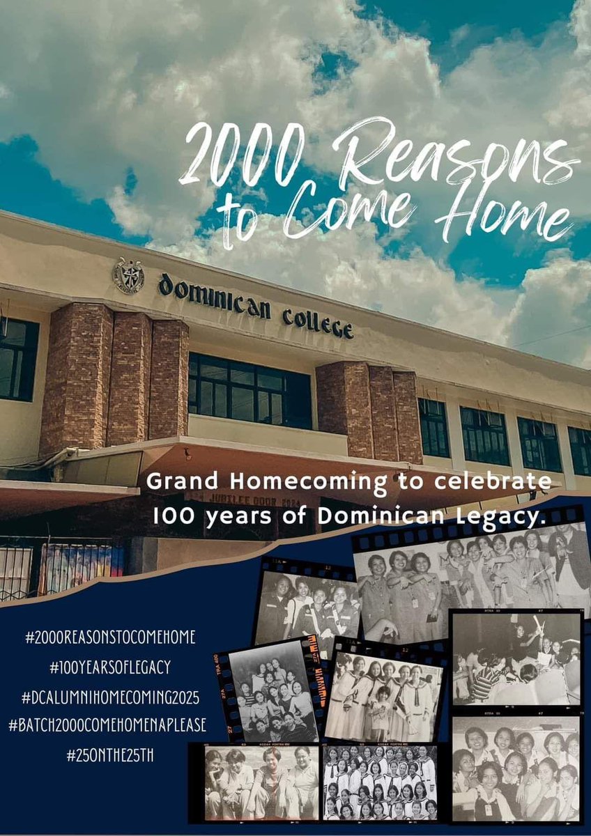 SUNxTEA's tweet photo. See you Batchmates☺️😆 

#DominicanCollegeSanJuan
#Batch2000
#GrandAlumniHomecoming2025 https://t.co/OIkSE1ZPzL