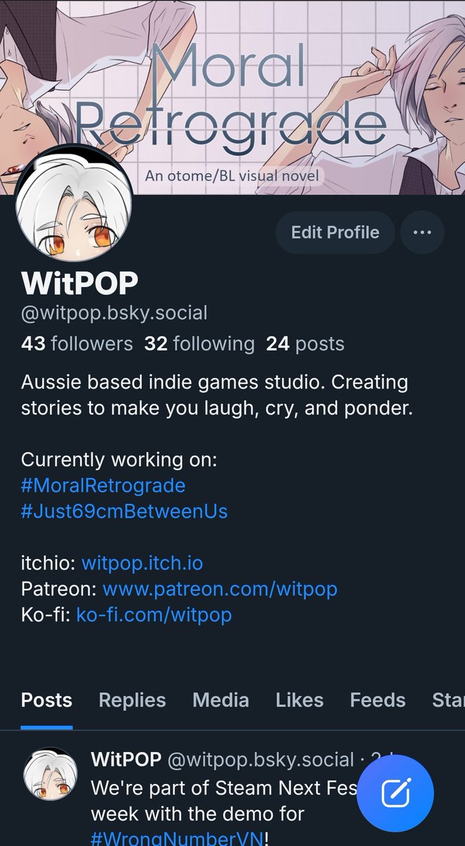 WitPop's tweet image. For anyone else sick of the new changes on this site, here are some other places you can find me.