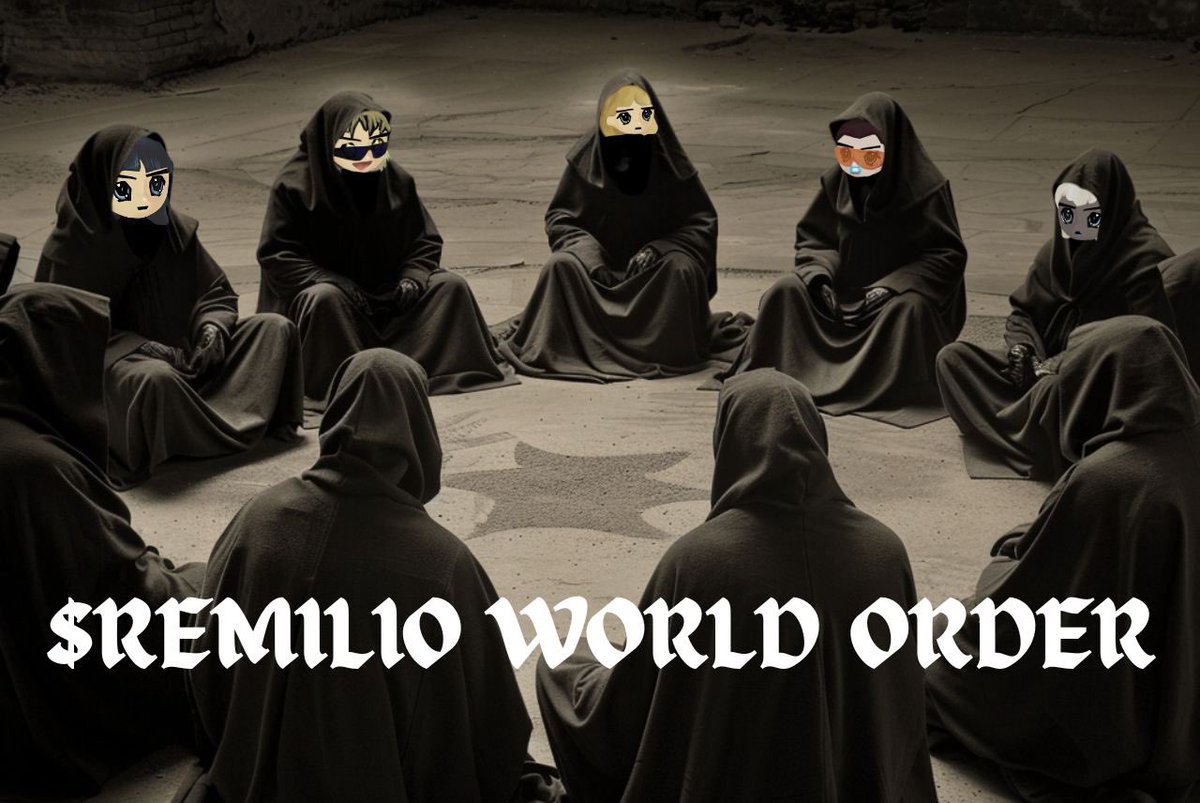 dragonkinganu's tweet photo. @RemilioCoin REMILIO WORLD ORDER https://t.co/usWsSdI16V