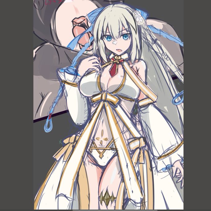 pixivリクの内容が「フェラ怪人のバキュームキスでひょっとこのようにされる感じでお願いします。」って事で構図とか悩んだけどこれアリかもしれない 