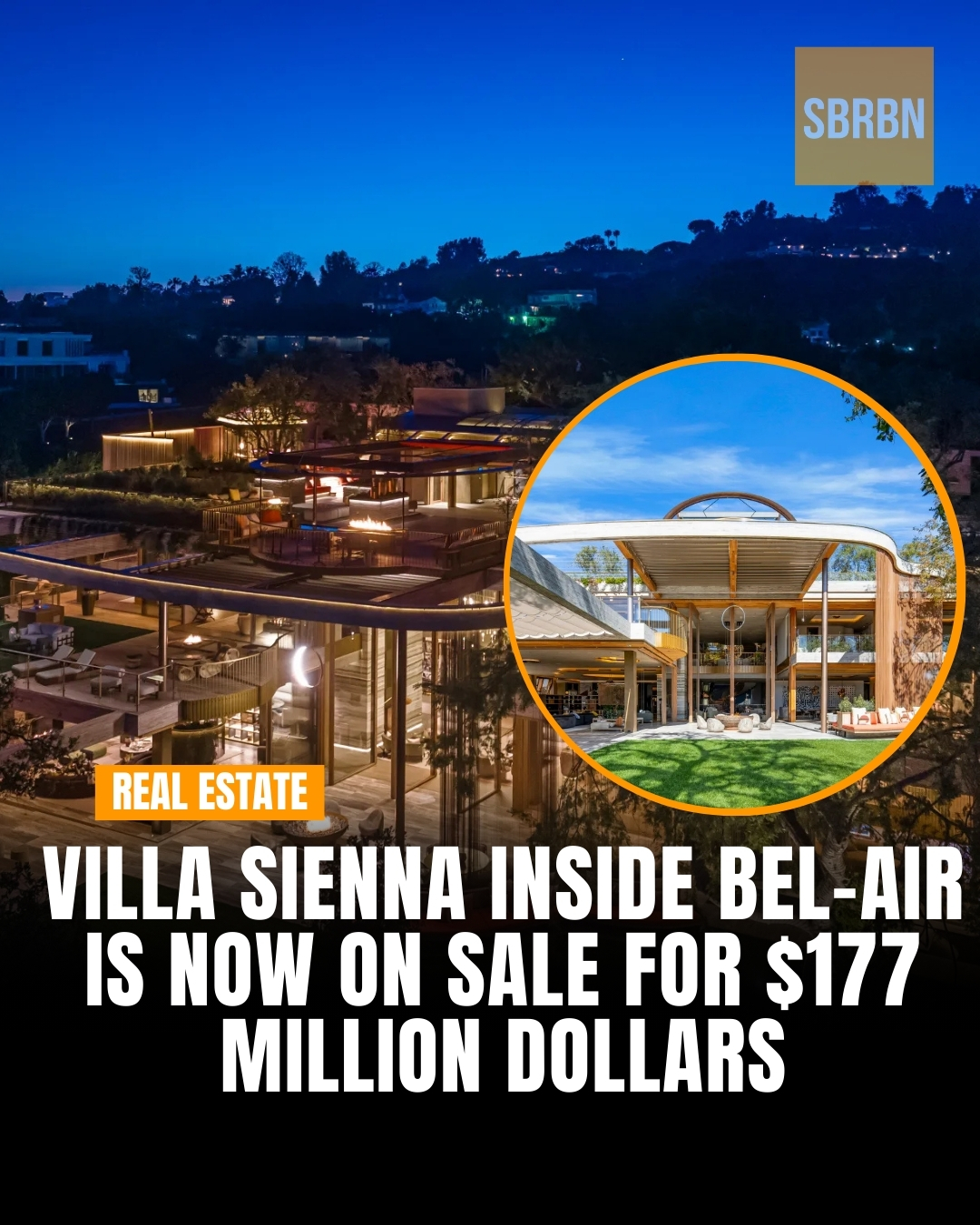 SBRBN on X: " Villa Sienna In Bel-Air just listed for $177 ...