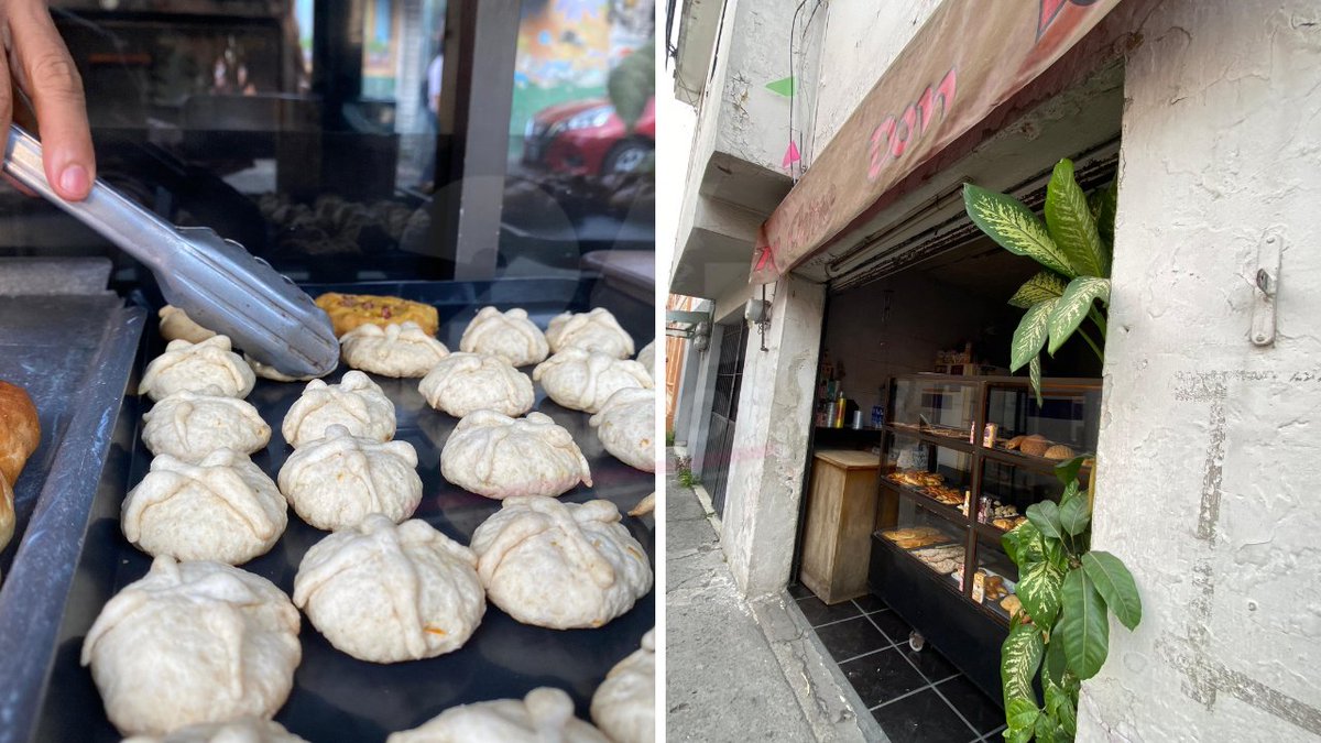 24_morelos's tweet image. CREATIVIDAD LOCAL: CONOCE LAS GALLETAS DE PAN DE MUERTO

En el corazón de #Cuernavaca, sobre la calle Galeana, se ubica Pan Chino Soy, una pequeña #panadería que ha logrado mantenerse con el paso del tiempo, ofreciendo pan artesanal.

Este año, además de la tradicional pieza de