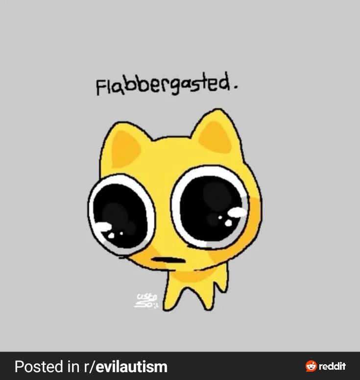 CubeSnowy's tweet photo. @MataraKan I offer up Autism Creature as tribute.

Look at those eyes. Don't you want them staring through your soul? https://t.co/IiwNpW1up1