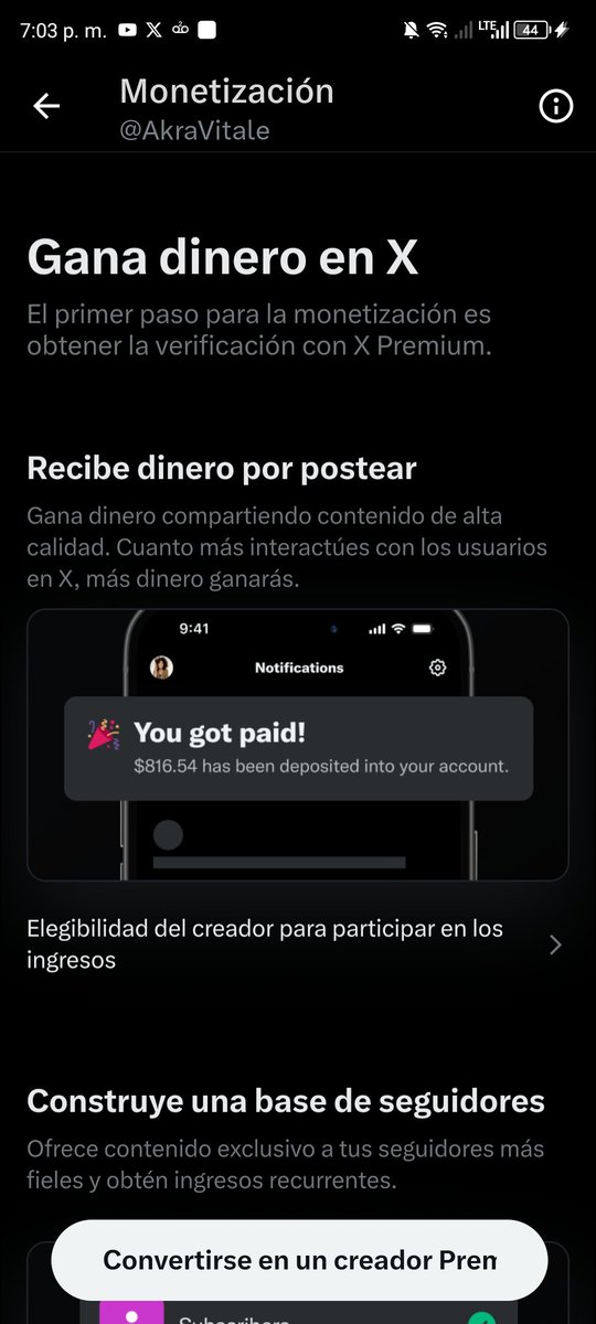 Si me pagó el premium me ayudarán a crecer? 🥺🥺