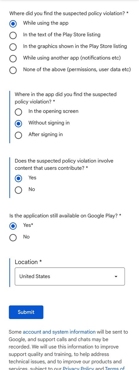 ✨FOR ANDROID USERS✨

1: Open Google Play Store.
2: Go to detail page for the app. (i.e. X)
3: Tap More, flag as inappropriate.
4: Reason: Functionality and User Experience. 
5: Paste this Link in Application Package Name: "com.twitter.android"
6: Answer prompts
7: Submit
