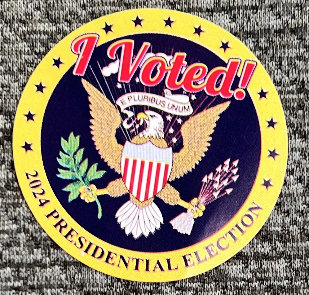 JohnBlunk's tweet image. #Iowans started voting early in The General Election today. There was a steady stream throughout the day at the Scott County Administrative Building. #NewSticker