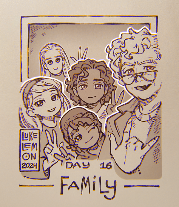 Day 16 - FAMILY👨‍👨‍👧‍👦

Say "Blood bag squeeeeeeeeeeeze!"
(and forgive me if butchered Benji and Sybelle)

#IWTVTOBER 
#IWTV