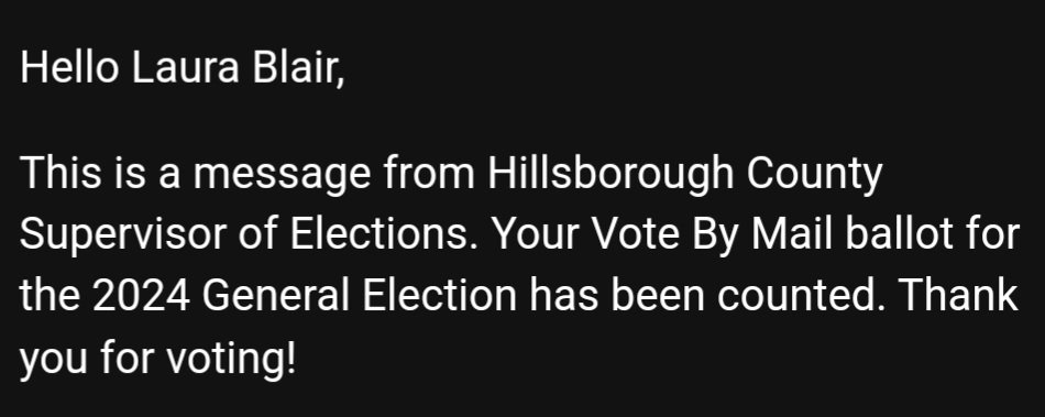 Civic duty ✅️ #vote
