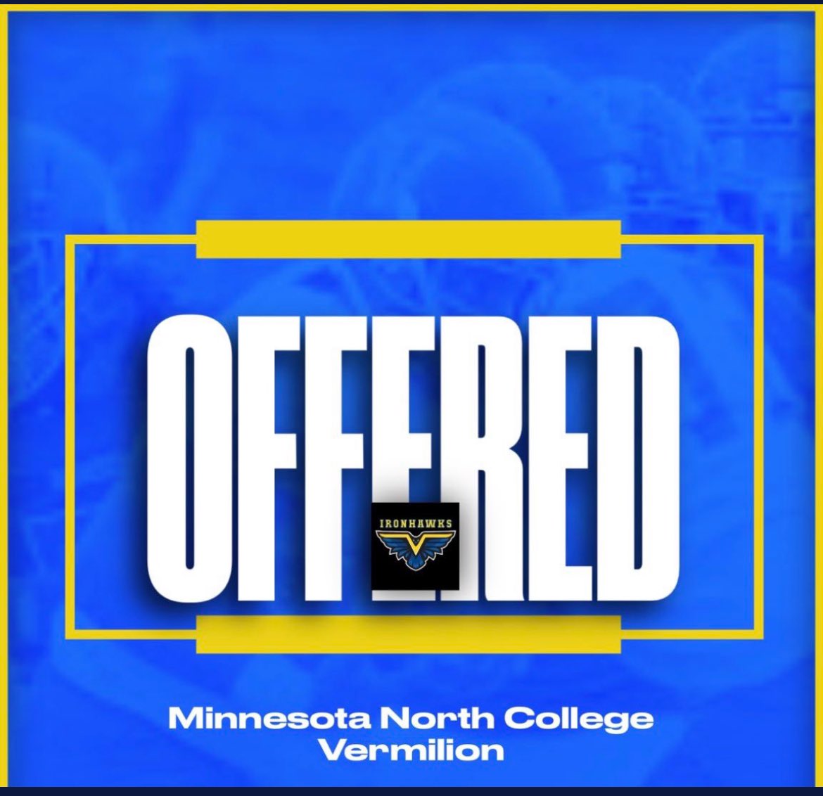MTaylorr8's tweet photo. After a talk with @coachbusby22  Blessed to receive my first offer from Minnesota north college @momencefb https://t.co/RGbGRTXChy