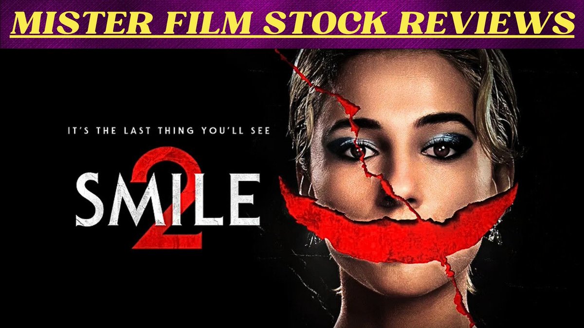 mrfilmstock's tweet photo. #Smile #Smile2 #SmileTwo #MovieReview #MovieReviews #HorrorTwt #FilmTwt #ScaryMovie #ReviewVideo #MisterFilmStock #MisterFilmstockReviews #NaomiScott
Smile 2 - Movie Review https://t.co/hM5sC3qPje https://t.co/F5HpwP71tX