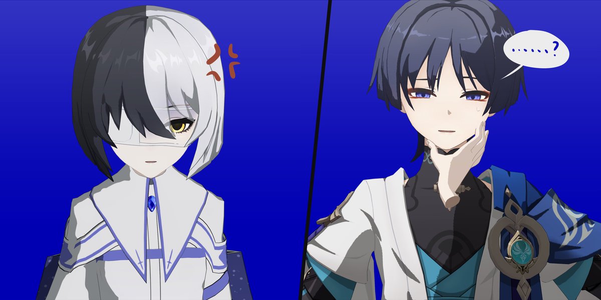 ReRain_yu's tweet photo. Sometimes anger arises without any cause.
#Genshinoc #Genshinyume #ocart #Ocxcanon #ColorlessRaindrops #genshinsona #MMD #夢女子 #gnsn夢 https://t.co/gvxjkl0X5k