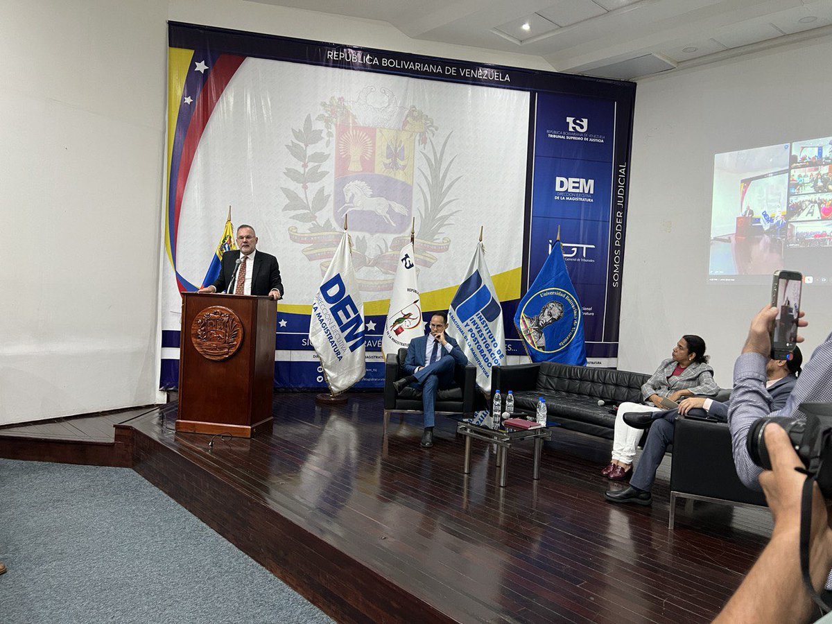 Clase Inaugural 2024/II Convenio UBV / TSJ / DEM.