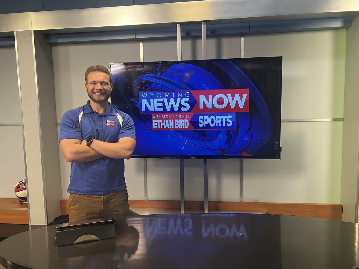 EthanBirdTV's tweet image. Some career news!!
Last week I officially signed the paperwork to become the Sports Director here @kgwntv and extend my time as well!
Can’t wait to continue to tell the stories of The Cowboy State and keep improving our product!