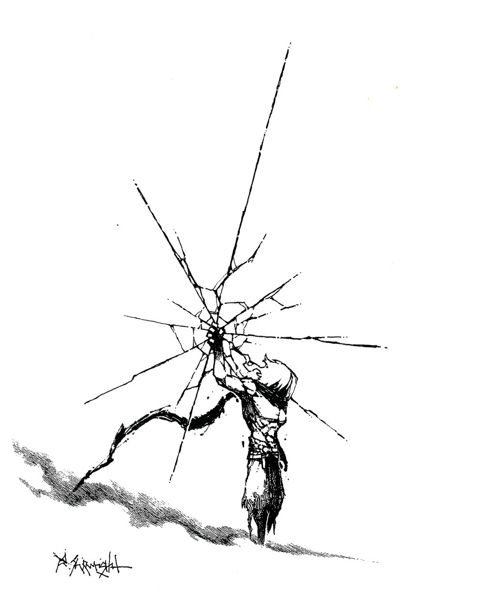 ShipwrightA's tweet image. If you believe space lacks sharpness to be wielded as a sword, just grip it harder.