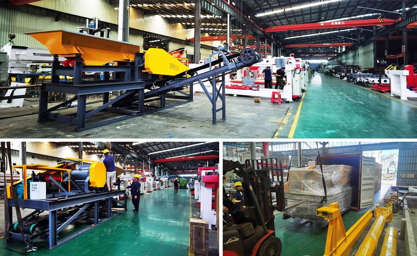 HualongMachine's tweet image. One customized HLSP-2409 Stone Crushing Machine with Conveyor for our USA client is packed and ready to ship! To help reduce freight costs, we've packed it compactly while ensuring everything is secured.
#StoneCrushing #HLSP2409 #CustomMachinery #HualongMachinery