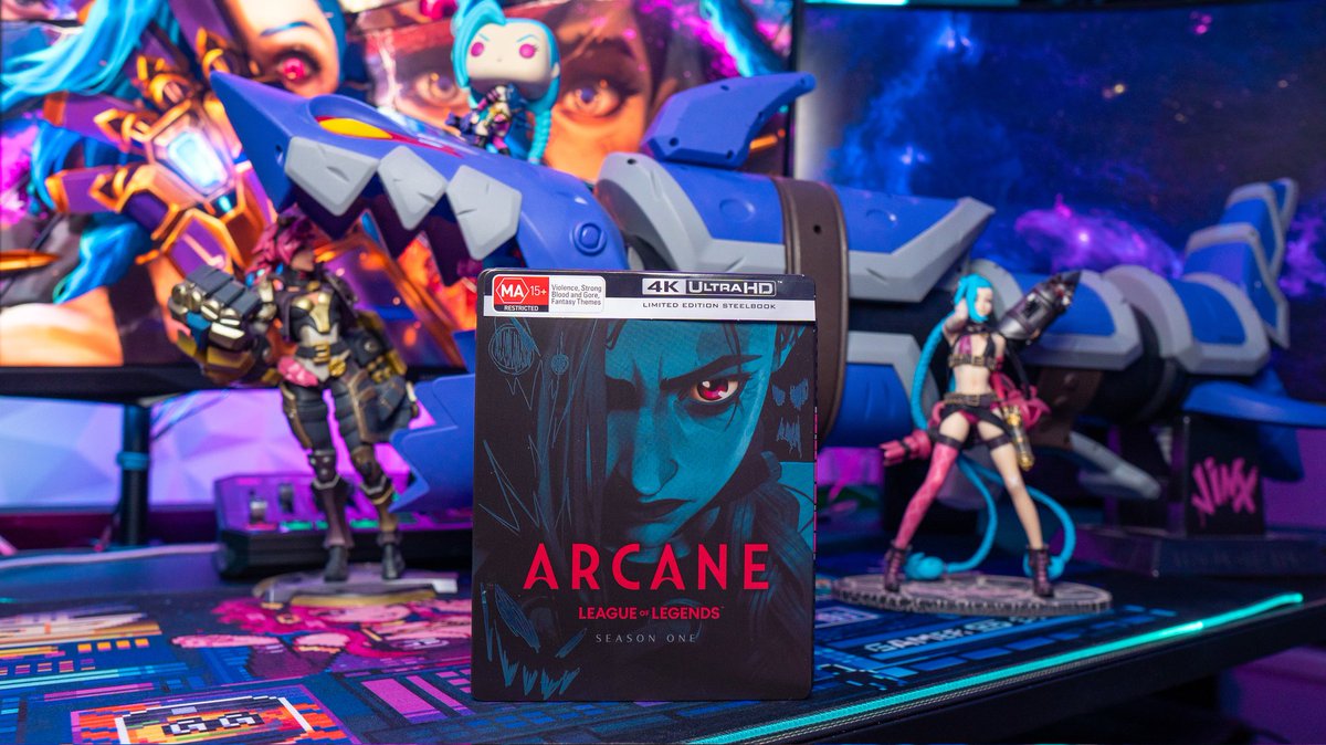 Tonight at 6PM AEST I will be unboxing this Steel book edition of Arcane sent to me by <a href="/sugoicoau/">Sugoi Co</a> and discussing #Arcane 

I also have a copy to give away to you guys so stay tuned!

First stream back from  #PaxAUS and I have lots to talk about! 

Twitch/pinipy

#ad