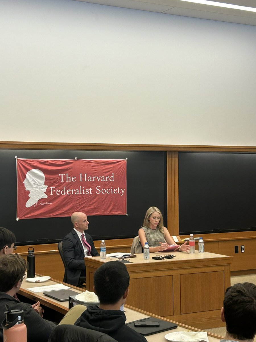 Harvard Federalist Society tweet media