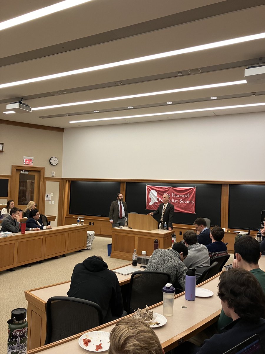 Harvard Federalist Society tweet media