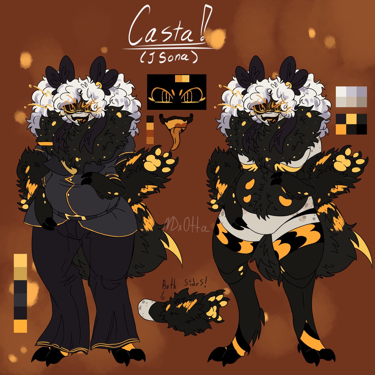 MDxOtta's tweet image. -Sona upgrade AGAIN-
Got the motivation to finish my J sona so I can finally put these two together
.,
I hate designing clothes.