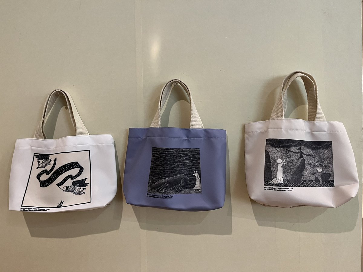 エドワード・ゴーリーを巡る旅 グッズ紹介⑥ バッグ各種 ◇トート