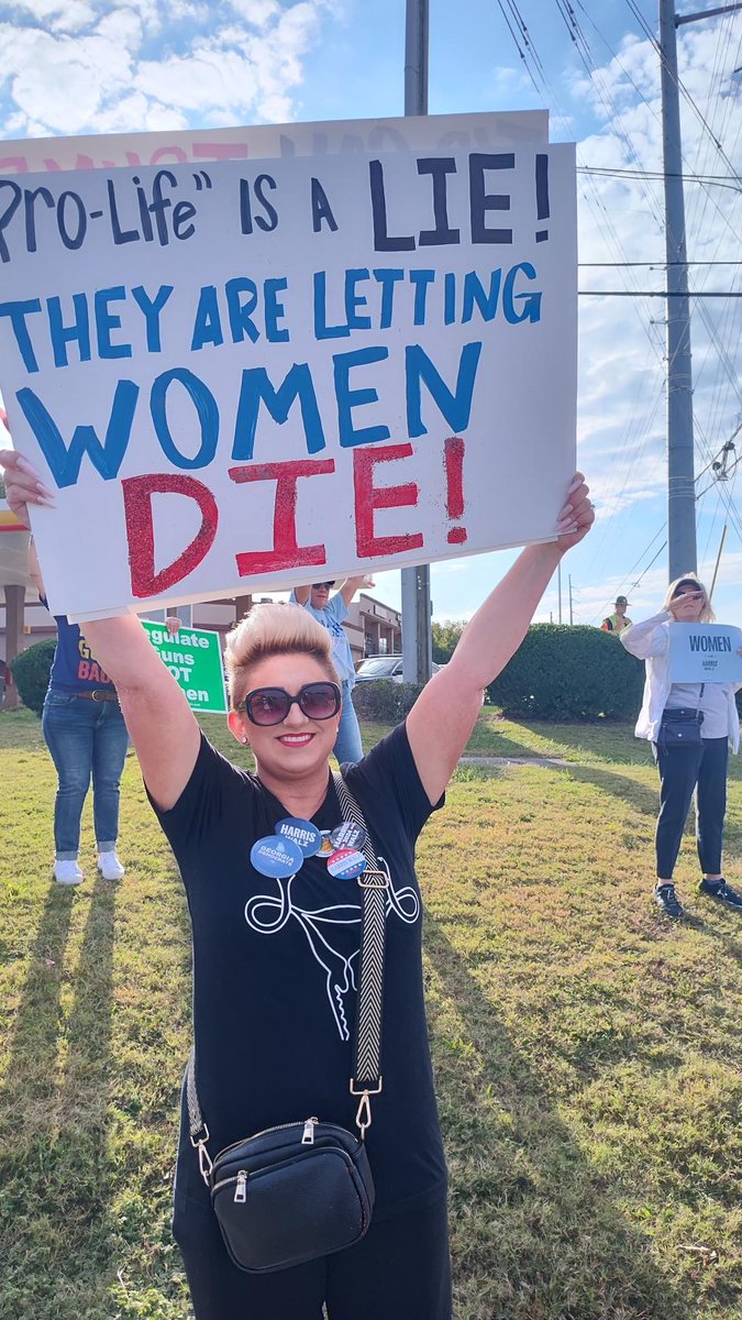 AmandaLMcGee's tweet photo. #GeorgiaforHarris @KamalaForGA #VoteBlue2024ProtectWomensRights #VoteBlueAsifYourLivesDependonit #georgia https://t.co/JHWTF8quft