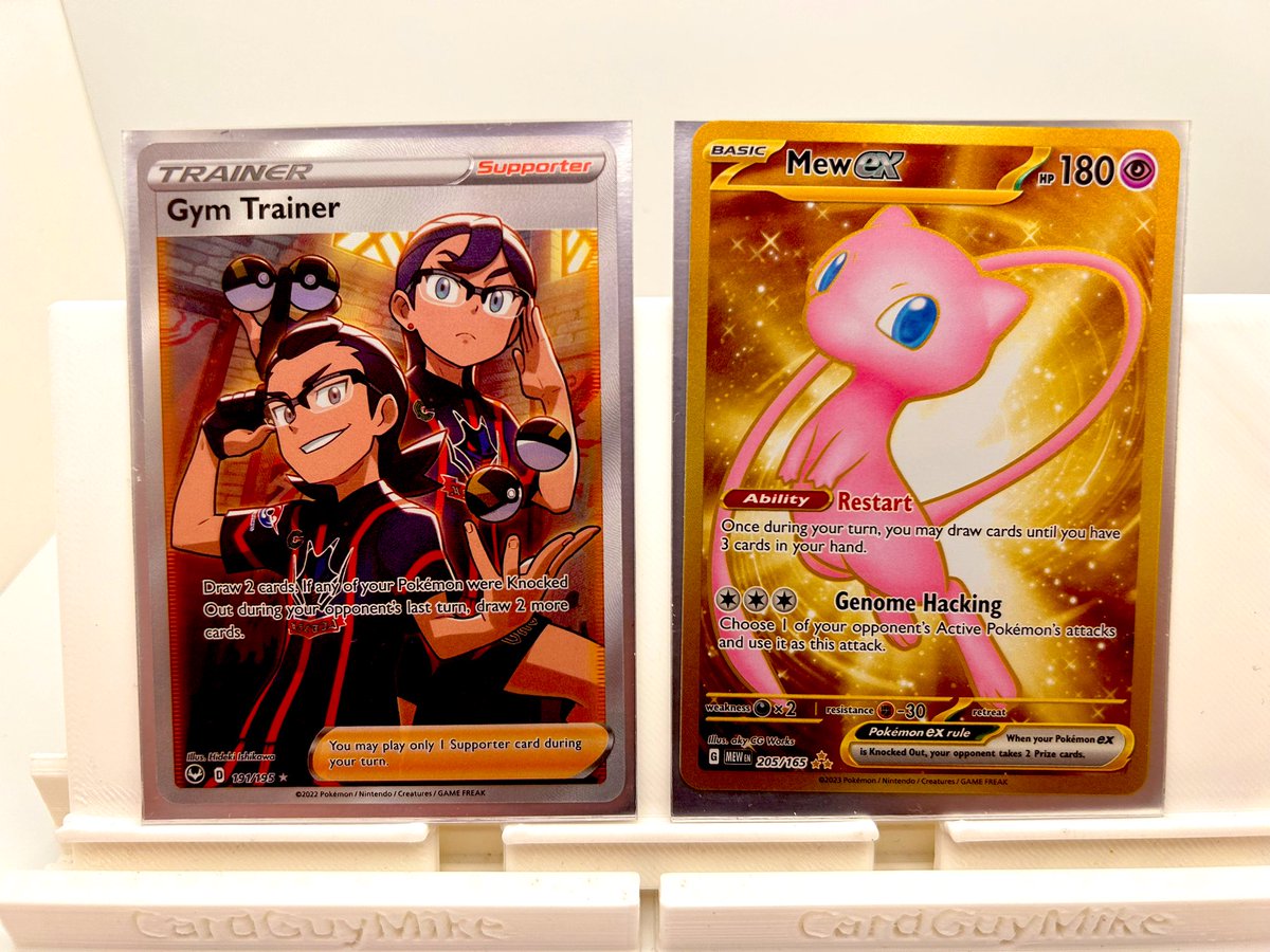 cardguymike1's tweet photo. #CGMPOKESTACKS ($5bmwt $1 pwe)
pichu swirl $30
venusaur $4
Gym trainer $1
Mew ex $9 https://t.co/sgvbTR3kni