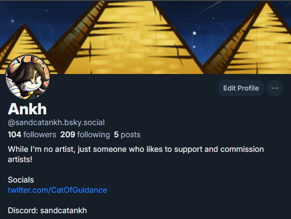 Once again, putting this out here, I know some people like to follow me to see all the art I commission from artists!