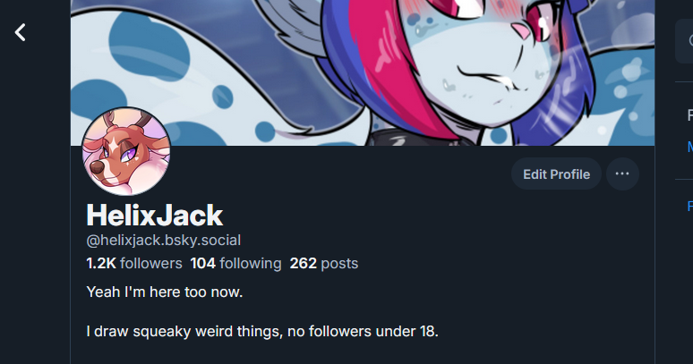 "Professional himbo" helix tweet media