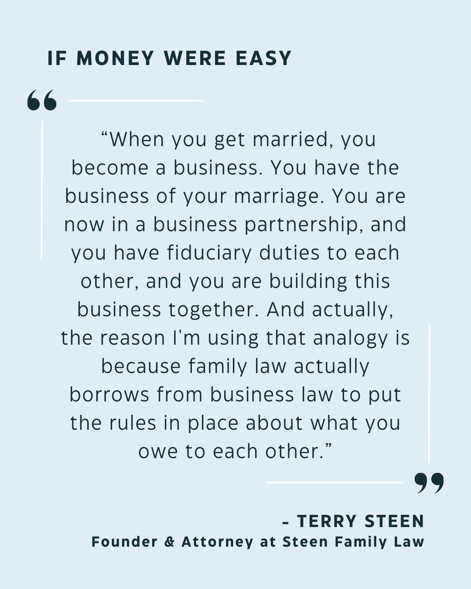 Thinking about getting a prenup? In this episode, Terry Steen sheds light on these agreements, the legal obligations, and planning for couples. Learn how to navigate your marital finances smoothly and avoid some potential legal conflicts down the road! 

podcasts.apple.com/us/podcast/if-…