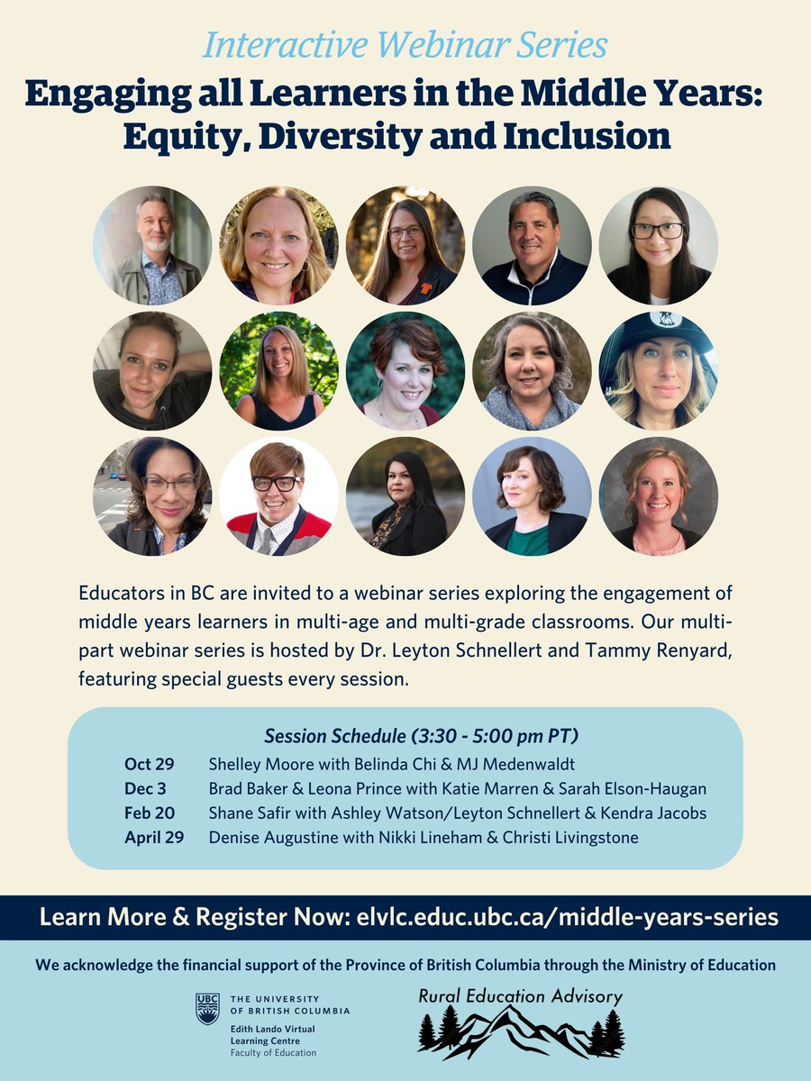 Leyton Schnellert (@leytonschnell) on Twitter photo Looking forward to year 6 the Engaging all Learners in the Middle Years webinar series. Our 1st gathering Oct 29th 3:30-5:00 features <a href="/tweetsomemoore/">Dr. Shelley Moore, PhD</a> <a href="/chi_belinda/">beespectacled</a> & <a href="/mjmedenwaldt/">MJ Medenwaldt</a> Sign up at elvlc.educ.ubc.ca/2024/10/15/engā¦. <a href="/TammyRenyard/">TRenyard</a> <a href="/bradleyrbaker/">Brad Baker</a> <a href="/terrytaylorsd10/">Dr. Terry Taylor</a> <a href="/susanne_maguire/">Susanne Maguire</a> Looking forward to year 6 the Engaging all Learners in the Middle Years webinar series. Our 1st gathering Oct 29th 3:30-5:00 features <a href="/tweetsomemoore/">Dr. Shelley Moore, PhD</a> <a href="/chi_belinda/">beespectacled</a> & <a href="/mjmedenwaldt/">MJ Medenwaldt</a> Sign up at elvlc.educ.ubc.ca/2024/10/15/engā¦. <a href="/TammyRenyard/">TRenyard</a> <a href="/bradleyrbaker/">Brad Baker</a> <a href="/terrytaylorsd10/">Dr. Terry Taylor</a> <a href="/susanne_maguire/">Susanne Maguire</a>