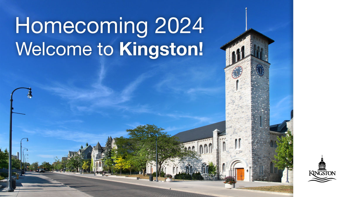 cityofkingston's tweet photo. Queen’s University Homecoming is this weekend!  

Here’s what you need to know going into the weekend to stay safe and have fun: https://t.co/4VQ3uHxB91 https://t.co/n7aMLc54l4