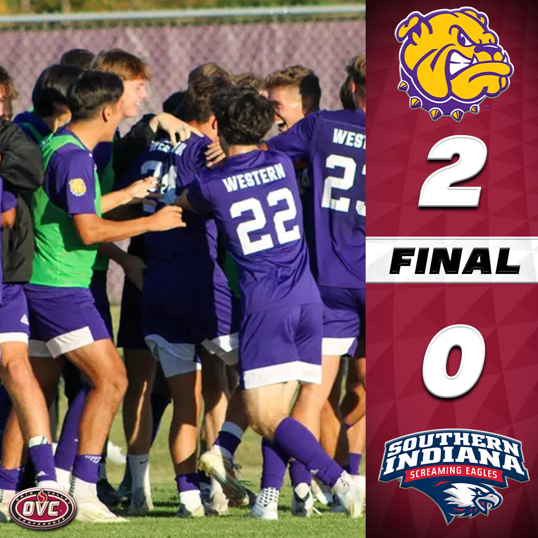 OVCSports's tweet photo. Another home game ... another 𝙨𝙝𝙪𝙩𝙤𝙪𝙩 for @WIUMSOC❗️

Leathernecks score twice in final 10 minutes for second Conference win.

#OVCit | #GoNecks https://t.co/ml50bgSE5H