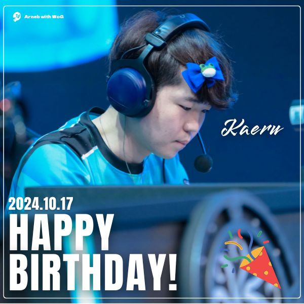 第五人格IJL 🎂HAPPY BIRTHDAY to AWG_Kaeru選手！
