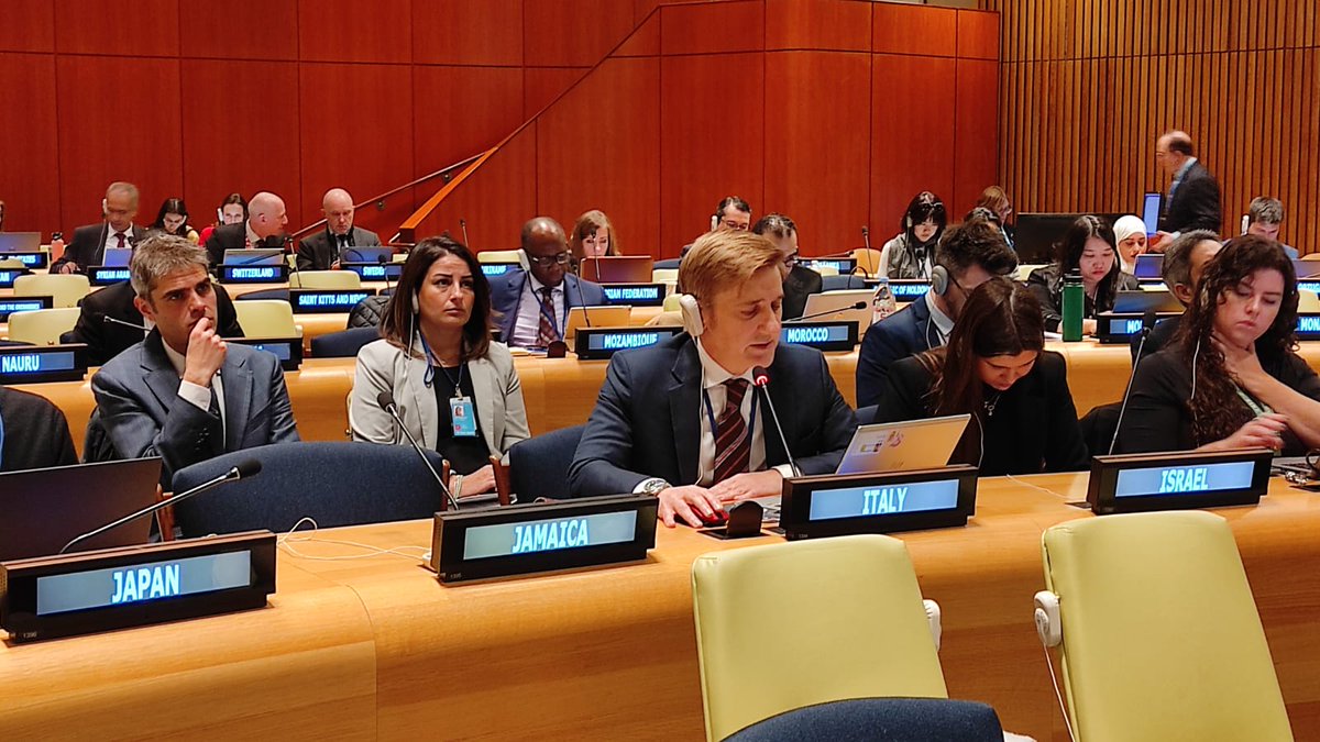 Watch my statement in the general debate at the #UNGA79 #FirstCommittee here: youtube.com/watch?v=F4kV86…