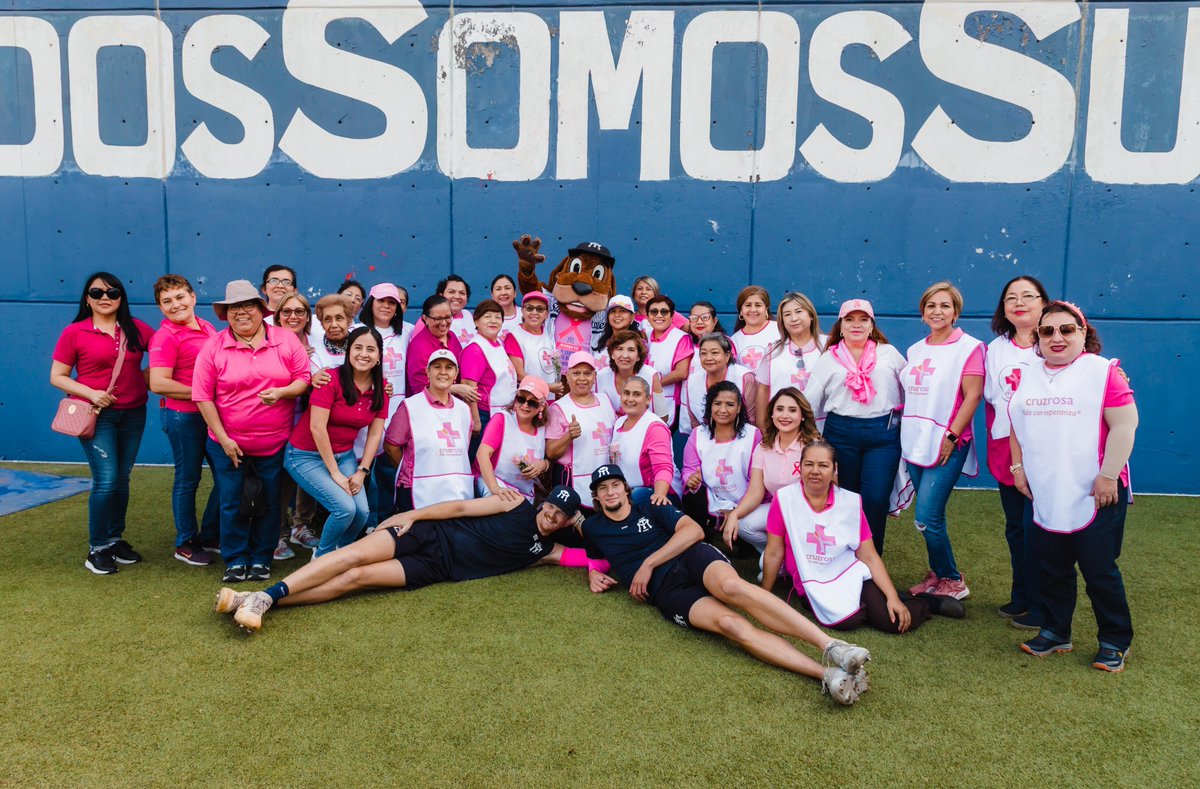 Sultanes de Monterrey (@sultanesoficial) on Twitter photo ¡BIENVENIDAS A SU CASA! 🩷🩷🩷
Los Sultanes recibimos a las pacientes de cáncer de mama de la <a href="/cruzrosa_mty/">cruzrosa_abp_mty</a> en nuestra práctica previo al juego vs #Mexicali.
Batearon, pitcharon y disfrutaron de los Timbits de <a href="/TimHortonsMX/">Tim Hortons Mexico</a> ¡BIENVENIDAS A SU CASA! 🩷🩷🩷
Los Sultanes recibimos a las pacientes de cáncer de mama de la <a href="/cruzrosa_mty/">cruzrosa_abp_mty</a> en nuestra práctica previo al juego vs #Mexicali.
Batearon, pitcharon y disfrutaron de los Timbits de <a href="/TimHortonsMX/">Tim Hortons Mexico</a>
