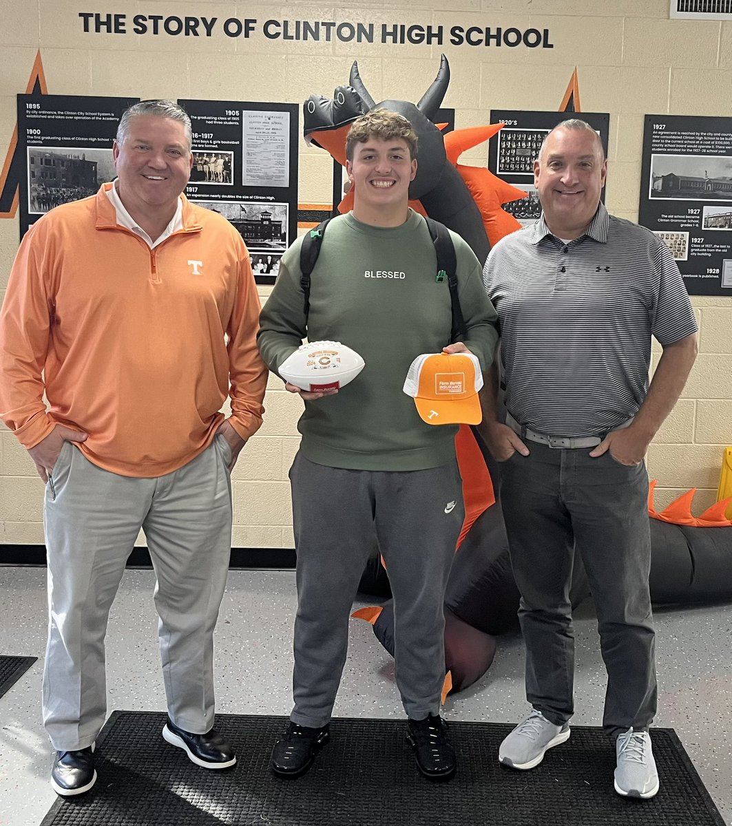 Farm Bureau Clinton (@bureauclintontn) on Twitter photo Congratulations to Konner Riggs, the Farm Bureau Player of the Week from Clinton High School! Go Dragons! <a href="/ClintonStrong4U/">ClintonStrong</a> <a href="/CHSDragonsFB/">Clinton Dragons Football</a> <a href="/ACSchoolsTN/">Anderson County Schools TN</a> <a href="/FBITN/">Farm Bureau Insurance of Tennessee</a> <a href="/mb210/">Michael Bowers</a> Congratulations to Konner Riggs, the Farm Bureau Player of the Week from Clinton High School! Go Dragons! <a href="/ClintonStrong4U/">ClintonStrong</a> <a href="/CHSDragonsFB/">Clinton Dragons Football</a> <a href="/ACSchoolsTN/">Anderson County Schools TN</a> <a href="/FBITN/">Farm Bureau Insurance of Tennessee</a> <a href="/mb210/">Michael Bowers</a>