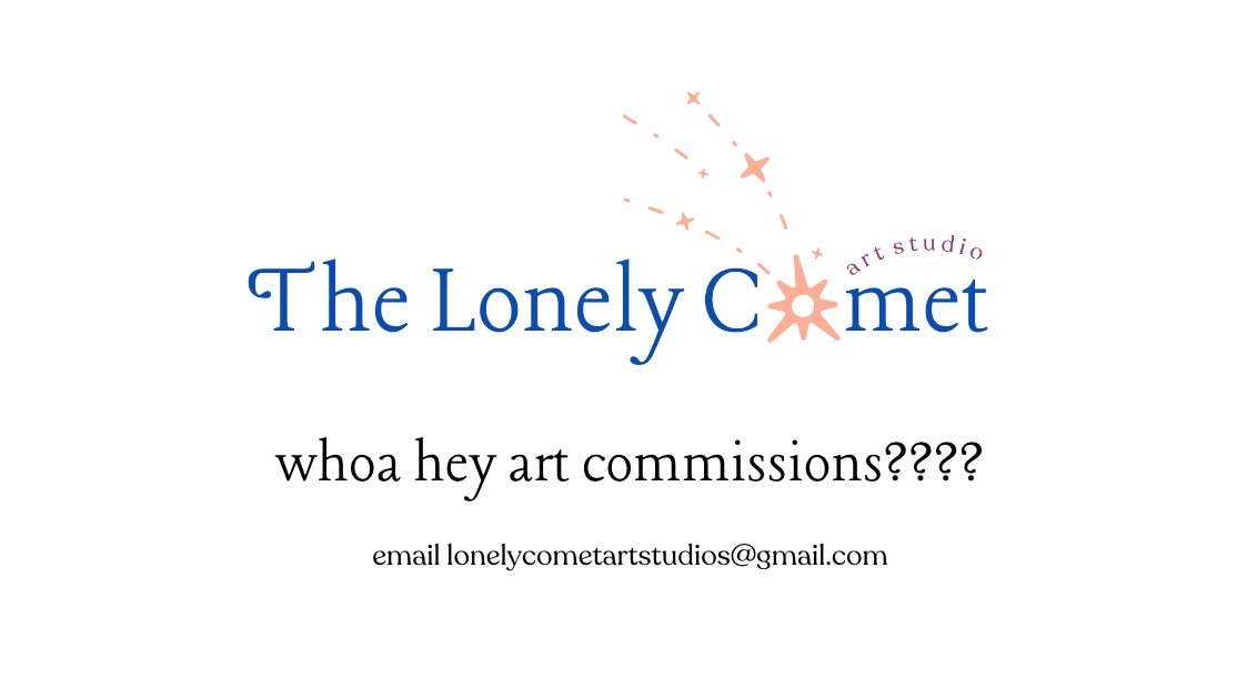lonelycomet_art's tweet photo. quick round of commissions! I'll update when i close these spots https://t.co/S5AnqxDlO8
