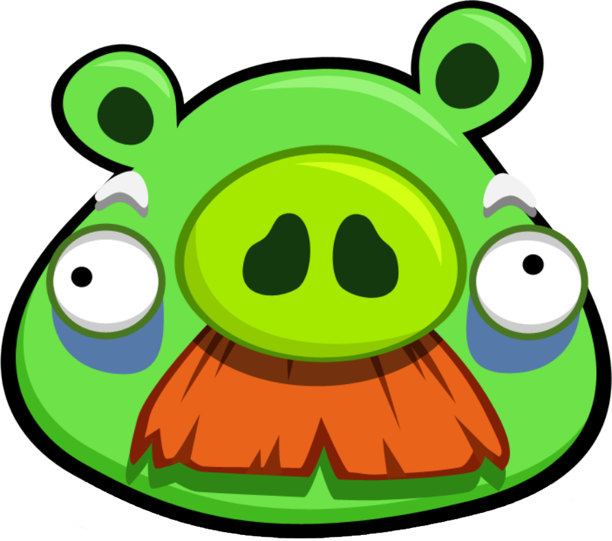 SegaoftheDay's tweet photo. Today's Sega Character of the Day is Foreman Pig from Angry Birds! https://t.co/RgeuPCkUAO